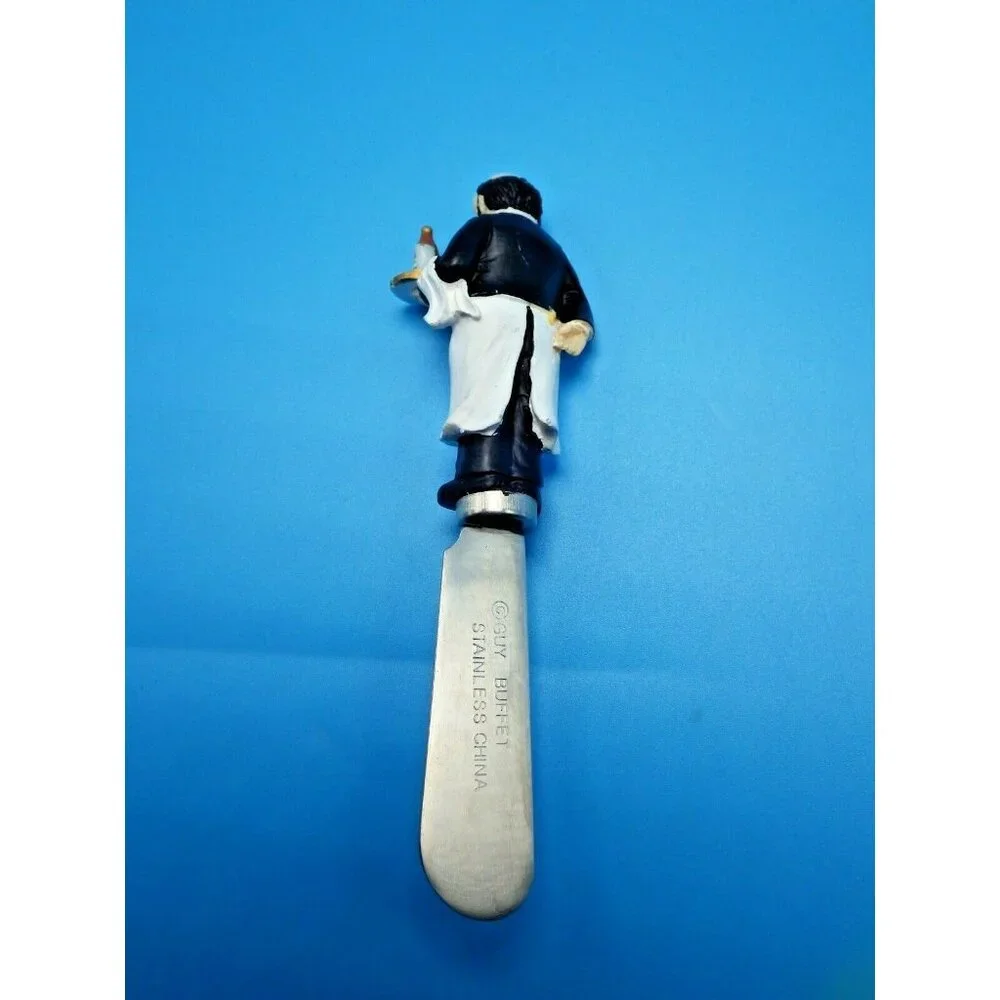Guy Buffet Stainless Steel Cheese Spreader Butler Waiter